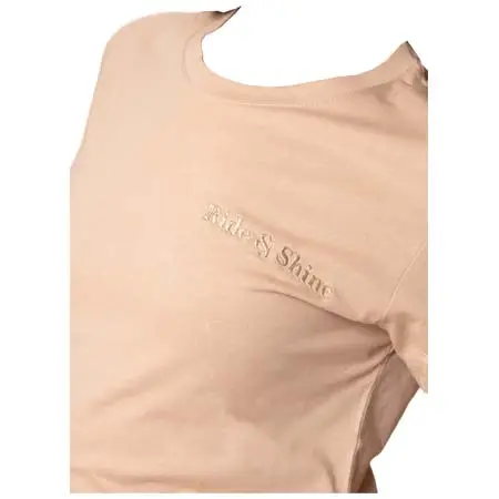 ロナー(RONNER) 乗馬 Tシャツ Ride and Shine T-Shirt Beige