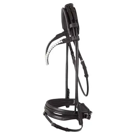 エスディーデザイン(SD Design) 乗馬 頭絡 SD Design Zhivago Rolled Patent Bridle