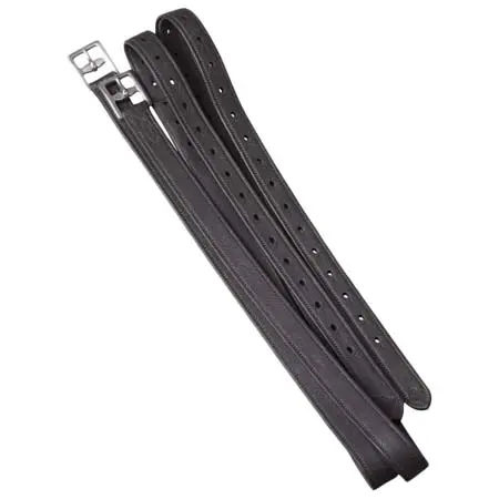 エスディーデザイン(SD Design) 乗馬 鐙・鐙革 SD Super soft stirrup straps. Black.