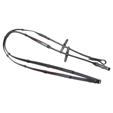 エスディーデザイン(SD Design) 乗馬 手綱 SD Rolled Super soft/ Super grip reins. Brown.
