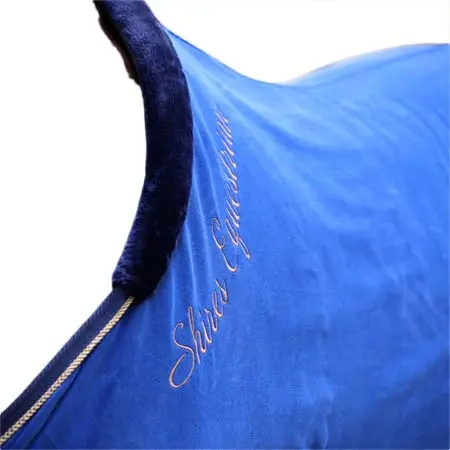 シャイヤー(Shires) 乗馬 馬着 Shires Deluxe Fleece Show Rug