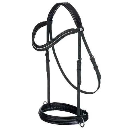 ショーマスター(SHOWMASTER) 乗馬 頭絡 Bitless Bridle Gentle Connection