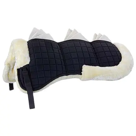 ショーマスター(SHOWMASTER) 乗馬 ゼッケン・パッド Correction Teddy Fleece Half Pad