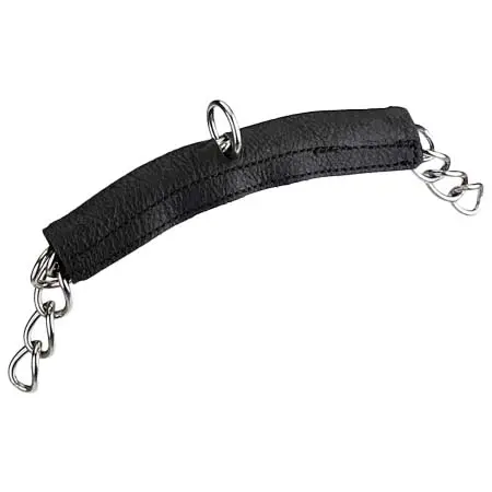 ショーマスター(SHOWMASTER) 乗馬 ハミ Curb Chain Guard Leather