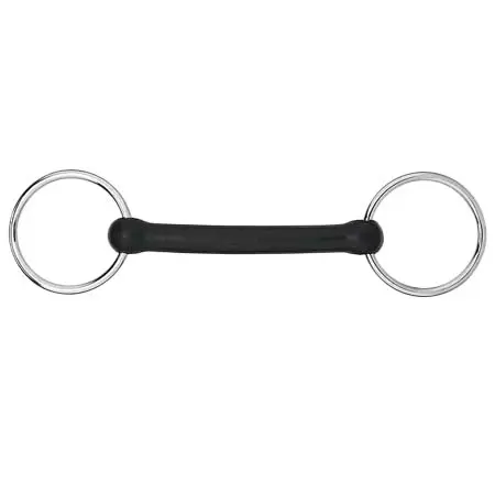 ショーマスター(SHOWMASTER) 乗馬 ハミ Rubber Snaffle Bit, Thickness 18mm