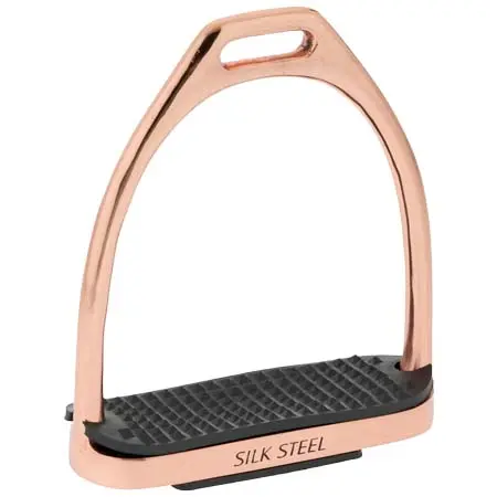 SILK STEEL(シルクスチール) 乗馬 鐙・鐙革 Stainless Steel Stirrups Fashion
