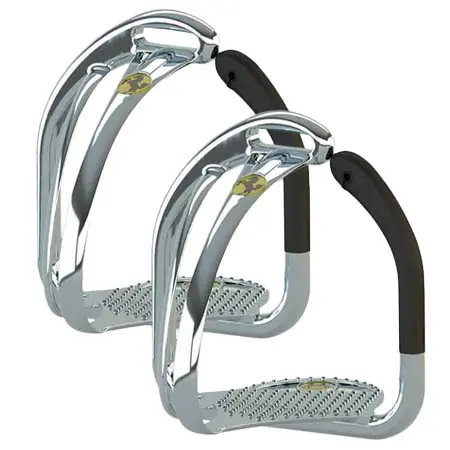 STS(エスティーエス) 乗馬 鐙・鐙革 STS SPACE TECHNOLOGY SAFETY RACE ENGLISH STIRRUPS IRONS