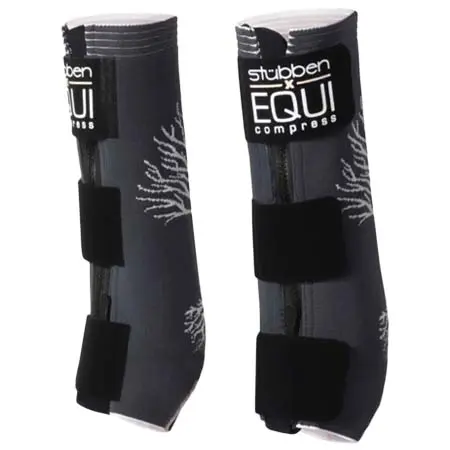 ステューベン(Stubben) 乗馬 馬用プロテクター Compression Socks EQUI Compress Set, Hind Legs