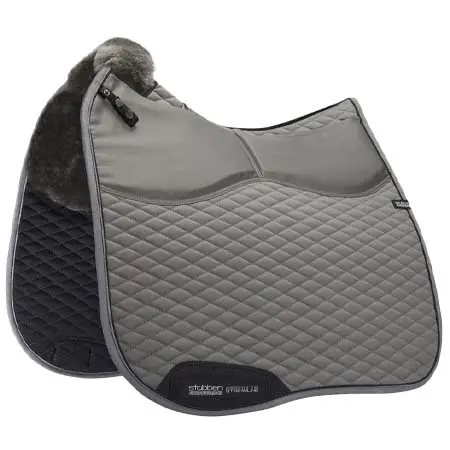 ステューベン(Stubben) 乗馬 ゼッケン・パッド Stübben streamline adjuster lambswool dressage pad