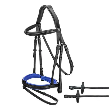 サンライド(Sunride) 乗馬 頭絡 English combined bridle “Hawaii” with reins
