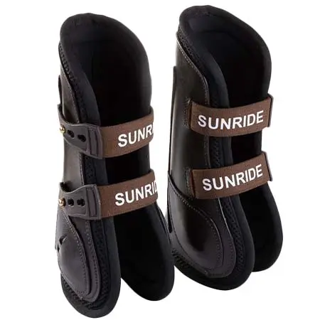 サンライド(Sunride) 乗馬 馬用プロテクター Jumping Boots (Set of 2)