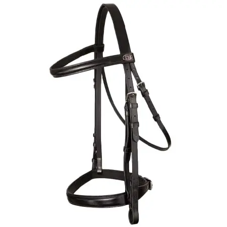 シドヒル(Syd Hill) 乗馬 頭絡 Syd Hill Raised Show Snaffle