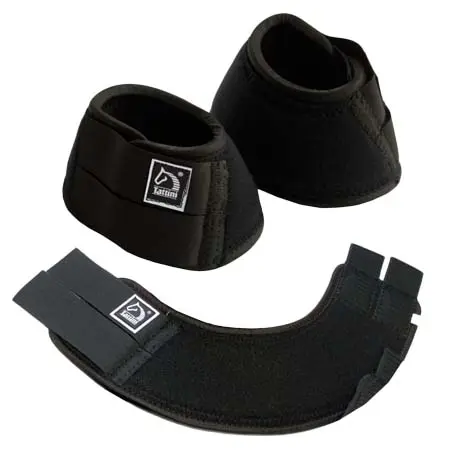 タッティーニ(Tattini) 乗馬 馬用プロテクター HiTech TATTINI OVER REACH BOOTS L