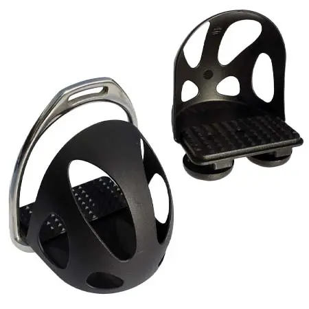 タッティーニ(Tattini) 乗馬 鐙・鐙革 DASLO SAFETY STIRRUP TREAD&TOE 12CM