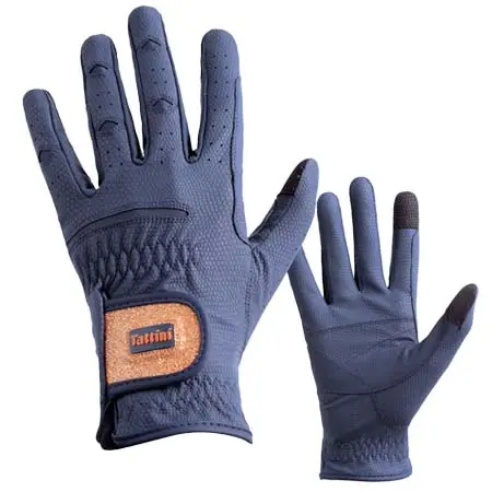 タッティーニ(Tattini) 乗馬 グローブ TATTINI GLOVES WITH PINK GOLD LUREX