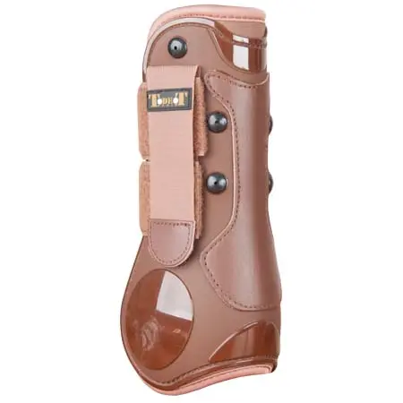 ティディティ(T.de.t) 乗馬 馬用プロテクター Shell and Leather Gaiters