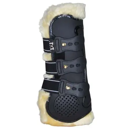 ティディティ(T.de.t) 乗馬 馬用プロテクター Proteck Compet Sheepskin Gaiters