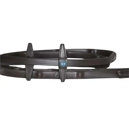 ティディティ(T.de.t) 乗馬 手綱 Rubber Reins With Stoppers Small Spikes