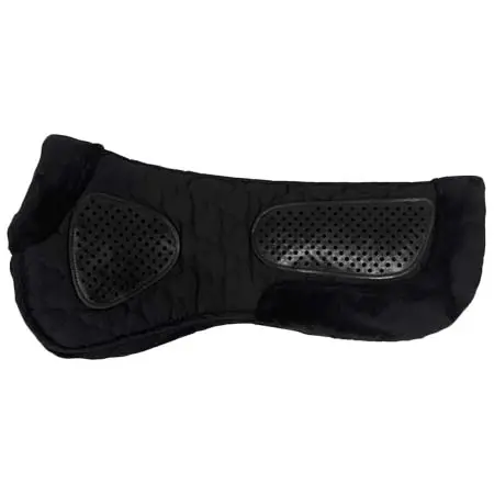 テクナ(Tekna) 乗馬 ゼッケン・パッド Tekna Shaped Cotton and Fleece Half Pad with Rubber Grips