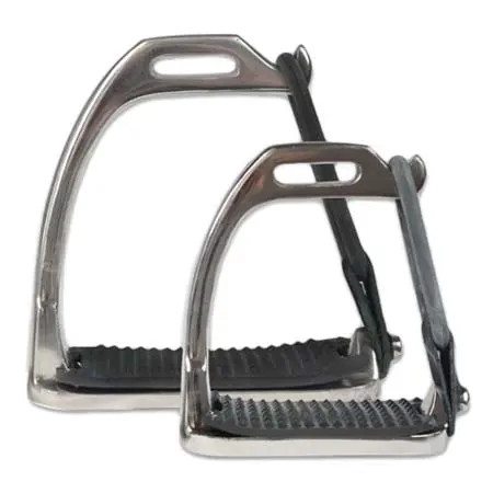 トソニ(Tosoni) 乗馬 鐙・鐙革 Stainless Steel Security Stirrups