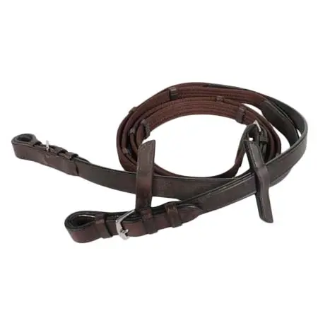 トソニ(Tosoni) 乗馬 手綱 Bestline Fabric and Leather Reins