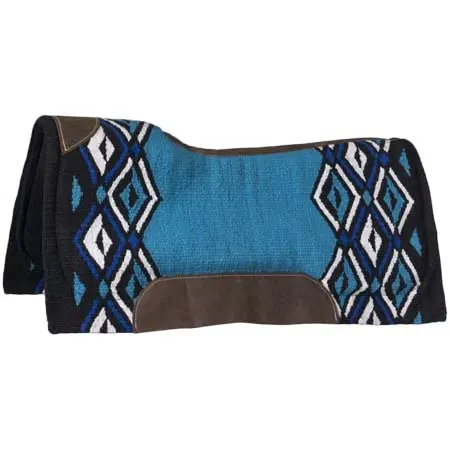 タフワン(Tough1) 乗馬 ゼッケン・パッド Tough1 Pachanga Wool Contour Saddle Pad