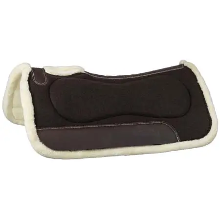 タフワン(Tough1) 乗馬 ゼッケン・パッド Tough1 Contour Padded Bars Saddle Pad with Fleece