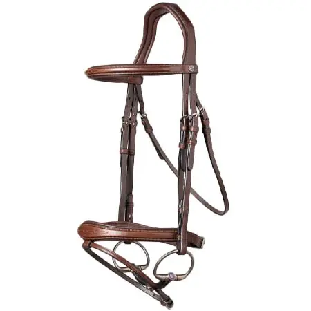 トラストエクエストリアン(Trust Equestrian) 乗馬 頭絡 Trust Bridle Amsterdam With Silver Buckles