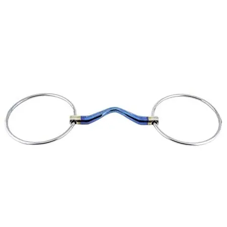 トラストエクエストリアン(Trust Equestrian) 乗馬 ハミ Sweet Iron loose ring medium port – Trust