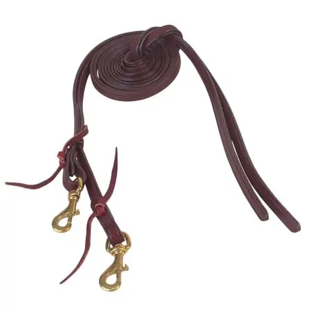 タッカートレイルサドルズ(Tucker Trail Saddles) 乗馬 手綱 Classic Split 3/4″ Reins