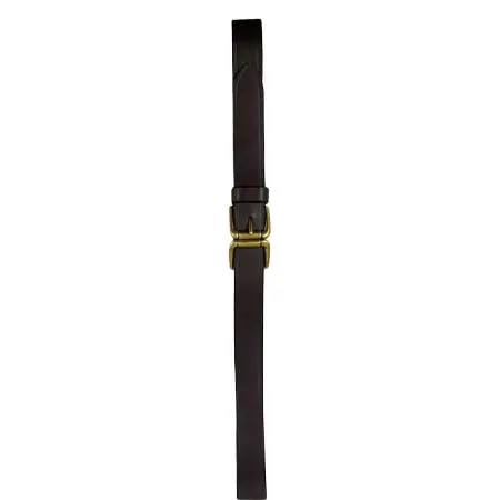 ターフマスターズ(Turfmasters) 乗馬 手綱 Leather Butterfly Lead Rein Brown