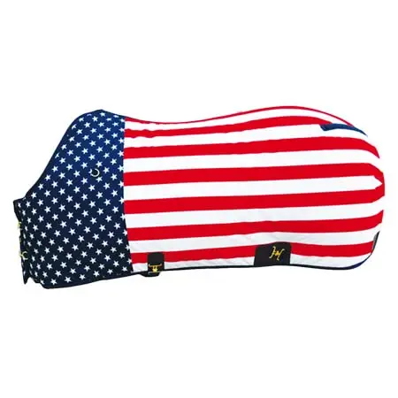 ウンブリアエクイタツィオーネ(Umbria Equitazione) 乗馬 馬着 Stable blanket for horses Umbria Equitazione Usa Stars 300g