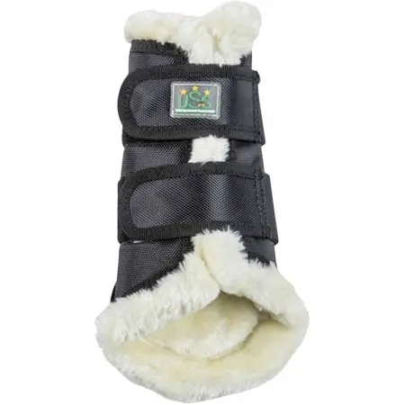 USG(ユーエスジー) 乗馬 馬用プロテクター Tenson Boots Soft, Dressage Boots, Synthetic Fur