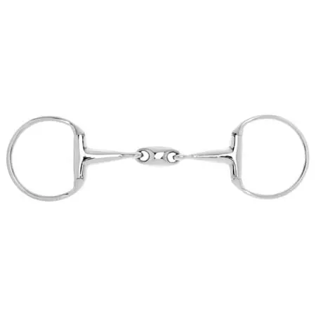 USG(ユーエスジー) 乗馬 ハミ Olive Head Bit, Stainless Steel, Double Broken