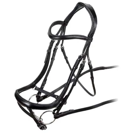 ベロシティ(Velociti) 乗馬 頭絡 RAPIDA Ergonomic Curved Flash Bridle