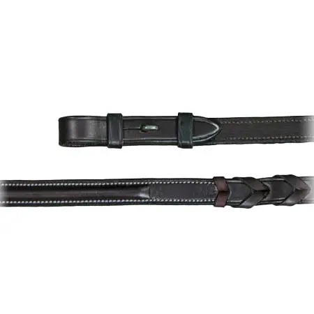 ヴェスプッチ(Vespucci) 乗馬 手綱 Plain Raised Laced Reins