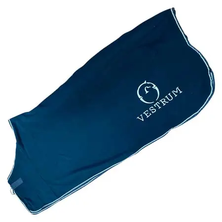 ヴェストラム(VESTRUM) 乗馬 馬着 Matsudo Fleece Rug in Navy – 57″