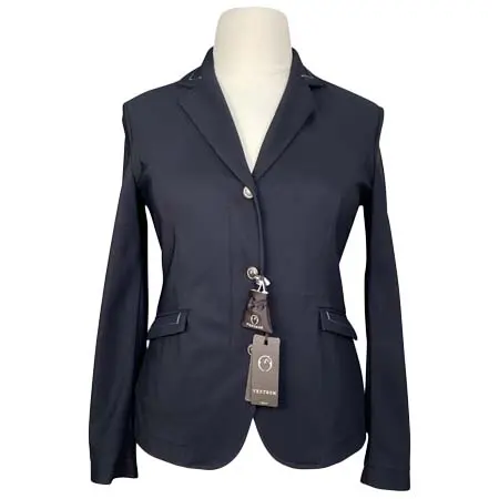 ヴェストラム(VESTRUM) 乗馬 競技用ジャケット ‘Kyoto’ Competition Jacket in Black – Women’s IT 46 (US 12)