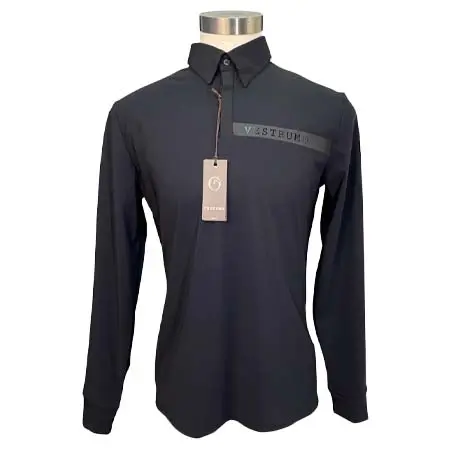 ヴェストラム(VESTRUM) 乗馬 トップス Velbert Training Shirt in Charcoal – Men’s XL