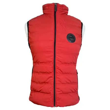ヴェストラム(VESTRUM) 乗馬 アウター ‘Cavalese’ Down Vest in Cherry Red – Women’s Small