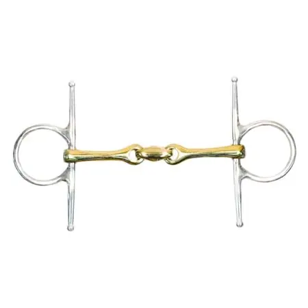ボルテックス(Vortex) 乗馬 ハミ Comfort Gold Full Cheek Snaffle