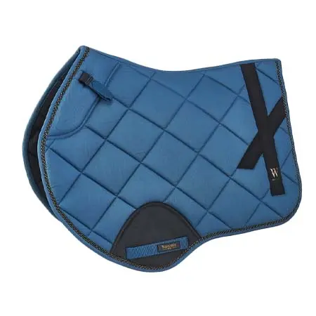 ワルステン(WAHLSTEN) 乗馬 ゼッケン・パッド CARLEMI ALL PURPOSE SADDLE PAD, TURQUOISE, FULL