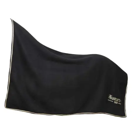 ワルステン(WAHLSTEN) 乗馬 馬着 1918 SQUARE BLANKET THICK WOOL, BLACK, SIZE 2X2M