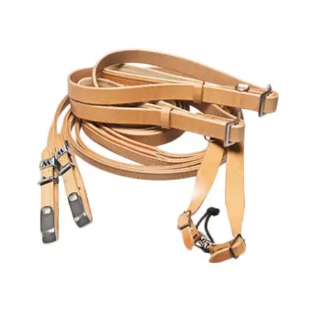 ワルステン(WAHLSTEN) 乗馬 手綱 PREMIUM RACING REINS LEATHER, TAN