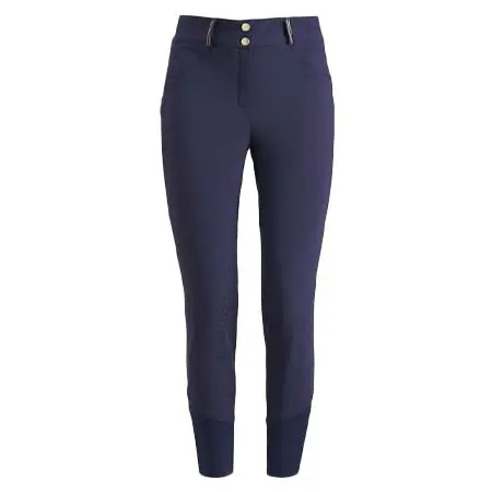 ワルステン(WAHLSTEN) 乗馬 乗馬ズボン COVEL WOMEN KNEE GRIP BREECHES, NAVY