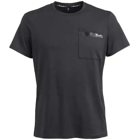 ワルステン(WAHLSTEN) 乗馬 シャツ CARLETON MEN’S T-SHIRT, BLACK
