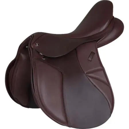 ヴァルドハウゼン(WALDHAUSEN) 乗馬 鞍 Comfort Jumping Saddle, Leather