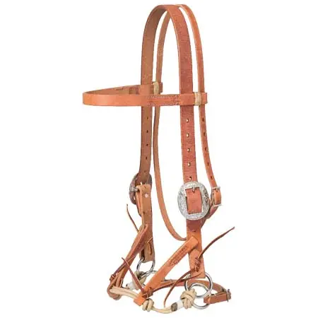 ウィーバーエクイン(Weaver Equine) 乗馬 頭絡Justin Dunn Bitless Bridle, Draft