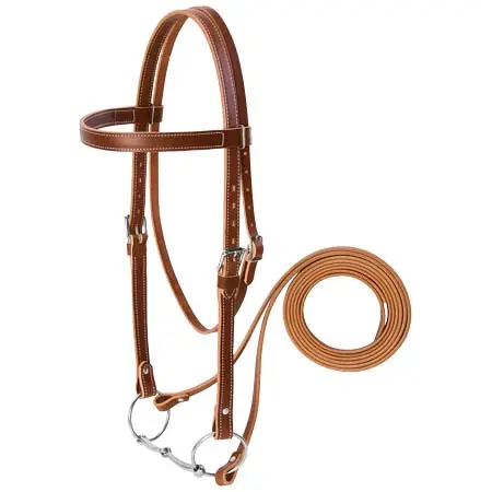 ウィーバーエクイン(Weaver Equine) 乗馬 頭絡Draft Horse Riding Bridle, Average