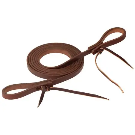 ウィーバーエクイン(Weaver Equine) 乗馬 手綱STS Ranch Signature Tack Harness Leather Roping Rein, Water Tie Ends, 1/2″ x 7-1/2′
